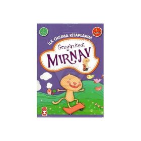 İlk Okuma Kitaplarım - Gezgin Kedi Mırnav 1. Sınıf 10 Kitap - Timaş Yayınları
