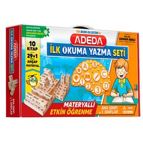 İlk Okuma Yazma Seti-Adeda Yayınları