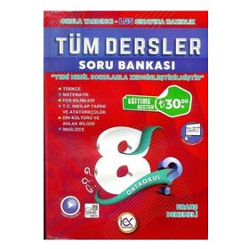İlk Önce 8. Sınıf Tüm Dersler Soru Bankası