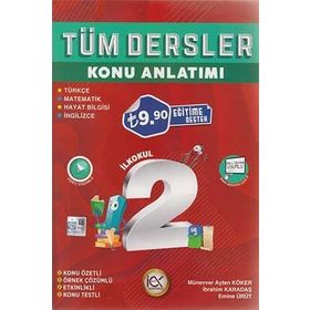 İlk Önce Yayıncılık 2. Sınıf Tüm Dersler Konu Anlatımı