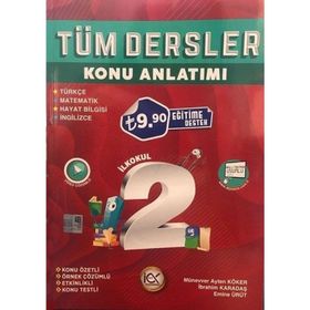 İlk Önce Yayıncılık 2. Sınıf Tüm Dersler Konu Anlatımı
