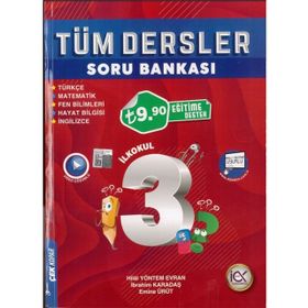 İlk Önce Yayıncılık 3. Sınıf Tüm Dersler Soru Bankası