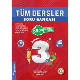 İlk Önce Yayıncılık 3. Sınıf Tüm Dersler Soru Bankası