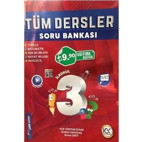 İlk Önce Yayıncılık 3. Sınıf Tüm Dersler Soru Bankası