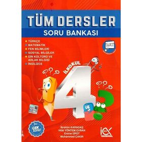İlk Önce Yayıncılık 4. Sınıf Tüm Dersler Soru Bankası