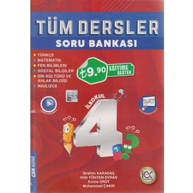 İlk Önce Yayıncılık 4. Sınıf Tüm Dersler Soru Bankası