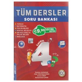 İlk Önce Yayıncılık 4. Sınıf Tüm Dersler Soru Bankası