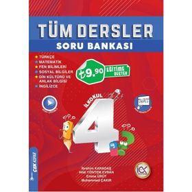 İlk Önce Yayıncılık 4. Sınıf Tüm Dersler Soru Bankası