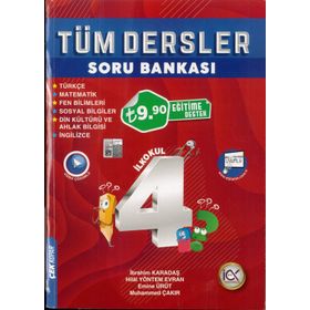 İlk Önce Yayıncılık 4. Sınıf Tüm Dersler Soru Bankası