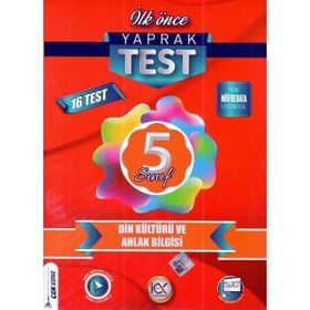 İlk Önce Yayıncılık 5. Sınıf Din Kültürü ve Ahlak Bilgisi Yaprak Test