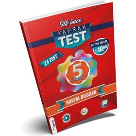 İlk Önce Yayıncılık 5. Sınıf Sosyal Bilgiler Yaprak Test 2023