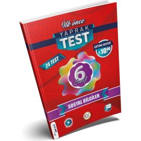 İlk Önce Yayıncılık 6. Sınıf Sosyal Bilgiler Yaprak Test 2023