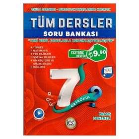 İlk Önce Yayıncılık 7. Sınıf Tüm Dersler Soru Bankası