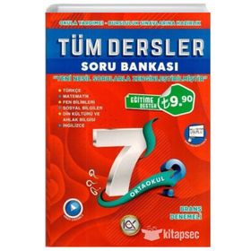 İlk Önce Yayıncılık 7. Sınıf Tüm Dersler Soru Bankası
