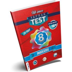 İlk Önce Yayıncılık 8. Sınıf İngilizce Yaprak Test 2023