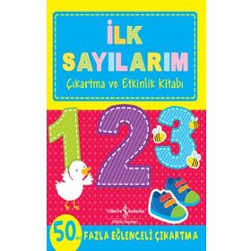 İlk Sayılarım - Çıkartma ve Etkinlik Kitabı - İş Bankası Kültür Yayınları