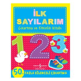 İlk Sayılarım - Çıkartma ve Etkinlik Kitabı - İş Bankası Kültür Yayınları