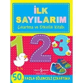 İlk Sayılarım - Çıkartma ve Etkinlik Kitabı - İş Bankası Kültür Yayınları