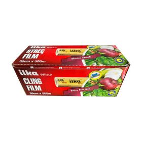 İlka 30 cm 500 mt Şeffaf Mutfak Rulo Streç Film Folyo