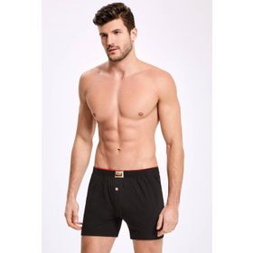 İlke İç Giyim 011 Düz Havlu Bel 5 Adet Erkek Boxer
