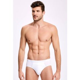 İlke İç Giyim 1015 10 Adet Slip Beyaz Erkek Külot