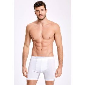 İlke İç Giyim 5 Adet Likralı Uzun Erkek Boxer