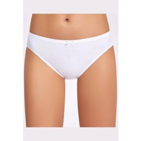 İlke İç Giyim Fiyonklu Beyaz Bikini 10 Adet Kadın Külot