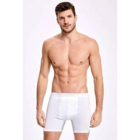 İlke İç Giyim Likralı Uzun Boxer