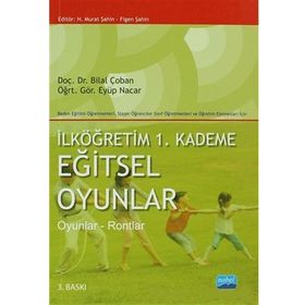 İLKÖĞRETIM 1. KADEME EĞITSEL OYUNLAR - BILAL ÇOBAN;EYÜP NACAR (ISBN:9786051335933)