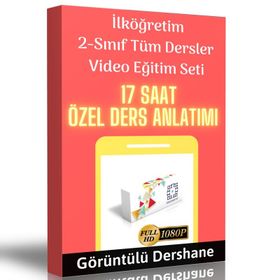 İlköğretim 2.Sınıf Tüm Dersler Görüntülü Eğitim Seti