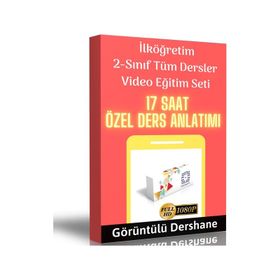 İlköğretim 2.Sınıf Tüm Dersler Görüntülü Eğitim Seti