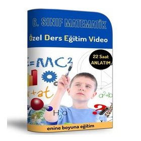 İlköğretim 6. Sınıf Matematik Özel Ders Eğitim Videoları Enine Boyuna Eğitim