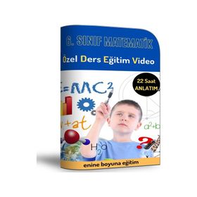 İlköğretim 6. Sınıf Matematik Özel Ders Eğitim Videoları Enine Boyuna Eğitim