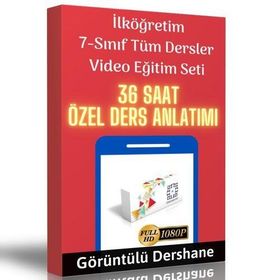 İlköğretim 7. Sınıf Tüm Dersler Online Görüntülü Eğitim Seti - Kollektif