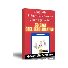 İlköğretim 7. Sınıf Tüm Dersler Online Görüntülü Eğitim Seti - Kollektif