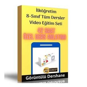 İlköğretim 8. Sınıf Tüm Dersler Online Görüntülü Eğitim Seti - Kollektif