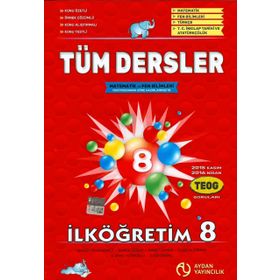 İLKÖĞRETİM 8 TÜM DERSLER - SAADETTIN ERGENECI;GÜLSEVİM ERGENECI