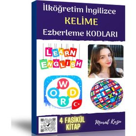 İlköğretim İngilizce Kelime Ezberleme Kodları Kitap Seti 4 Kitap Enine Boyuna Eğitim