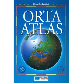İlköğretim Orta Atlas Resimli - Grafikli - Metin Özuğurlu