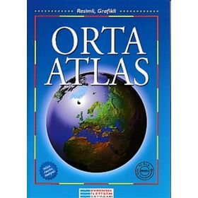 İlköğretim Orta Atlas Resimli - Grafikli - Metin Özuğurlu