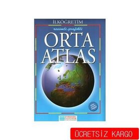 İlköğretim Orta Atlas Resimli - Grafikli - Metin Özuğurlu