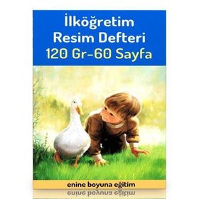 İlköğretim Resim Defteri A4 Resim Defteri Enine Boyuna Eğitim