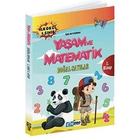 İlkokul 1. Sınıf 1. Kitap Doğal Sayılar Yaşam Ve Matematik İdil Ayyürek Enpro Yayınları