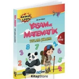 İlkokul 1. Sınıf 2. Kitap Toplama Çıkarma Yaşam Ve Matematik İdil Ayyürek Enpro Yayınları