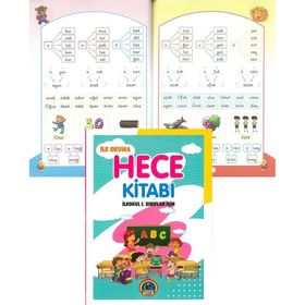 İlkokul 1 Sınıflar için İlk Okuma Hece Kitabı - Kolektif