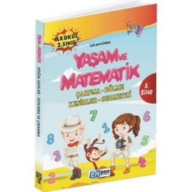 İlkokul 2. sınıf 2. Kitap Çarpma Bölme Ve Geometri Enpro Yayınları