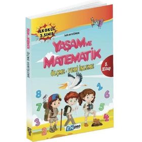 İlkokul 3. Sınıf 3. Kitap Ölçme Veri İşleme Yaşam Ve Matematik İdil Ayyürek Enpro Yayınları