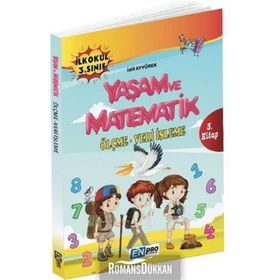 İlkokul 3. Sınıf 3. Kitap Ölçme Veri İşleme Yaşam Ve Matematik İdil Ayyürek Enpro Yayınları