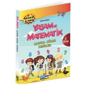 İlkokul 4. Sınıf 2. Kitap Çarpma Bölme Kesirler Yaşam ve Matematik İdil Ayyürek Enpro Yayınları