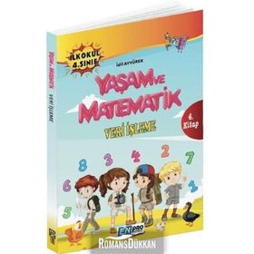 İlkokul 4. Sınıf 4. Kitap Veri İşleme Yaşam Ve Matematik İdil Ayyürek Enpro Yayınları